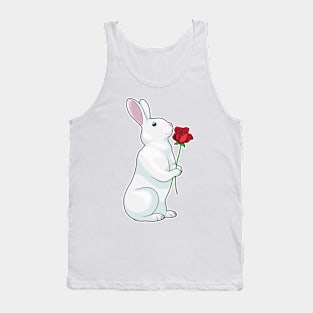 Bunny Rose Flower Tank Top